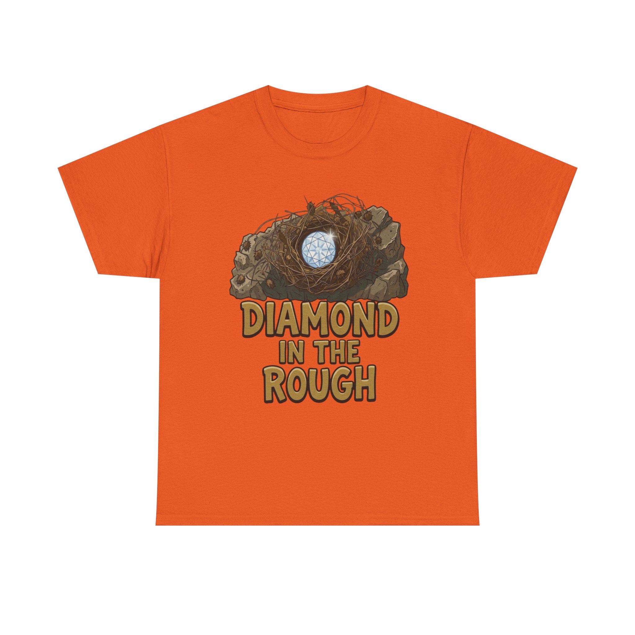 Diamond in the Rough Graphic Tee — Inspirational Nest & Gem Design