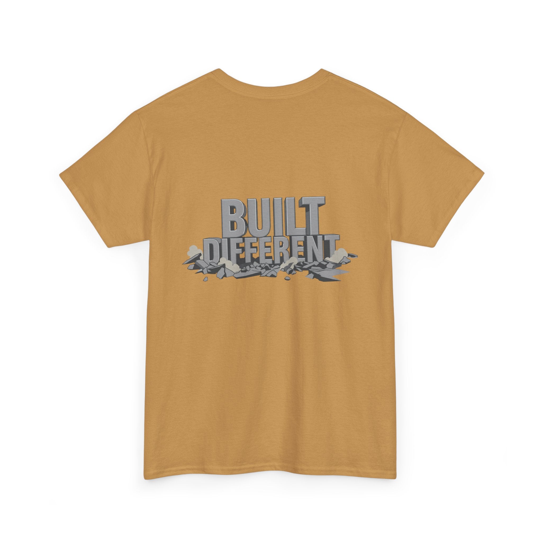 Built Different graphic tee | Flexing Arm Muscle T-Shirt