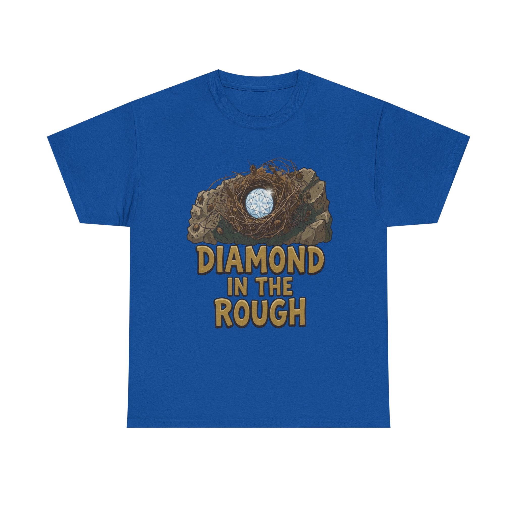 Diamond in the Rough Graphic Tee — Inspirational Nest & Gem Design