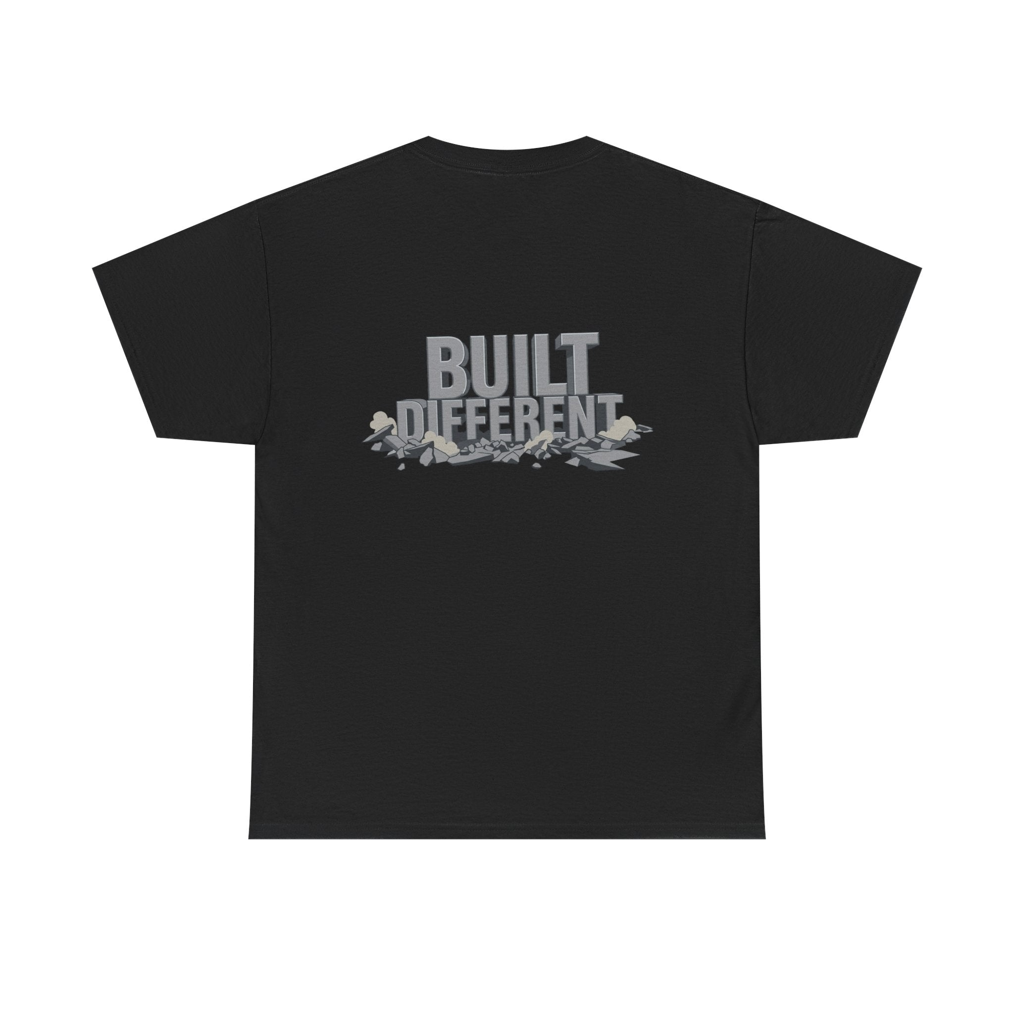 Built Different graphic tee | Flexing Arm Muscle T-Shirt