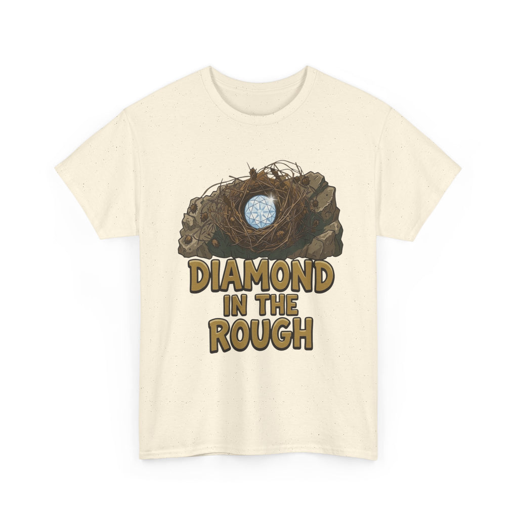 Diamond in the Rough Graphic Tee — Inspirational Nest & Gem Design