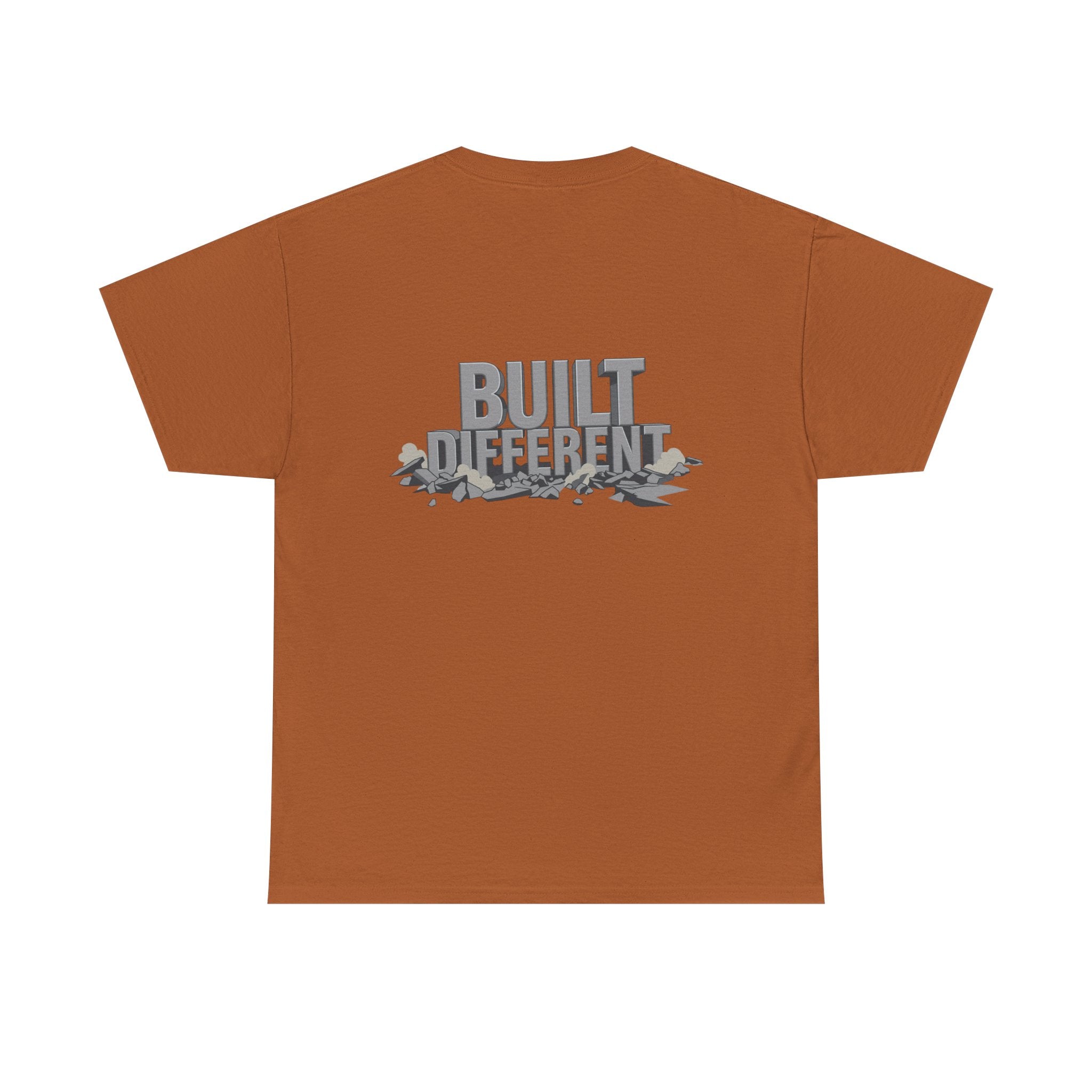 Built Different graphic tee | Flexing Arm Muscle T-Shirt
