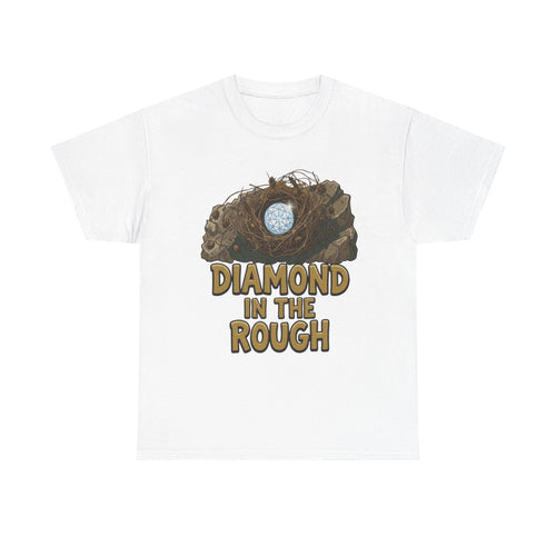Diamond in the Rough Graphic Tee — Inspirational Nest & Gem Design