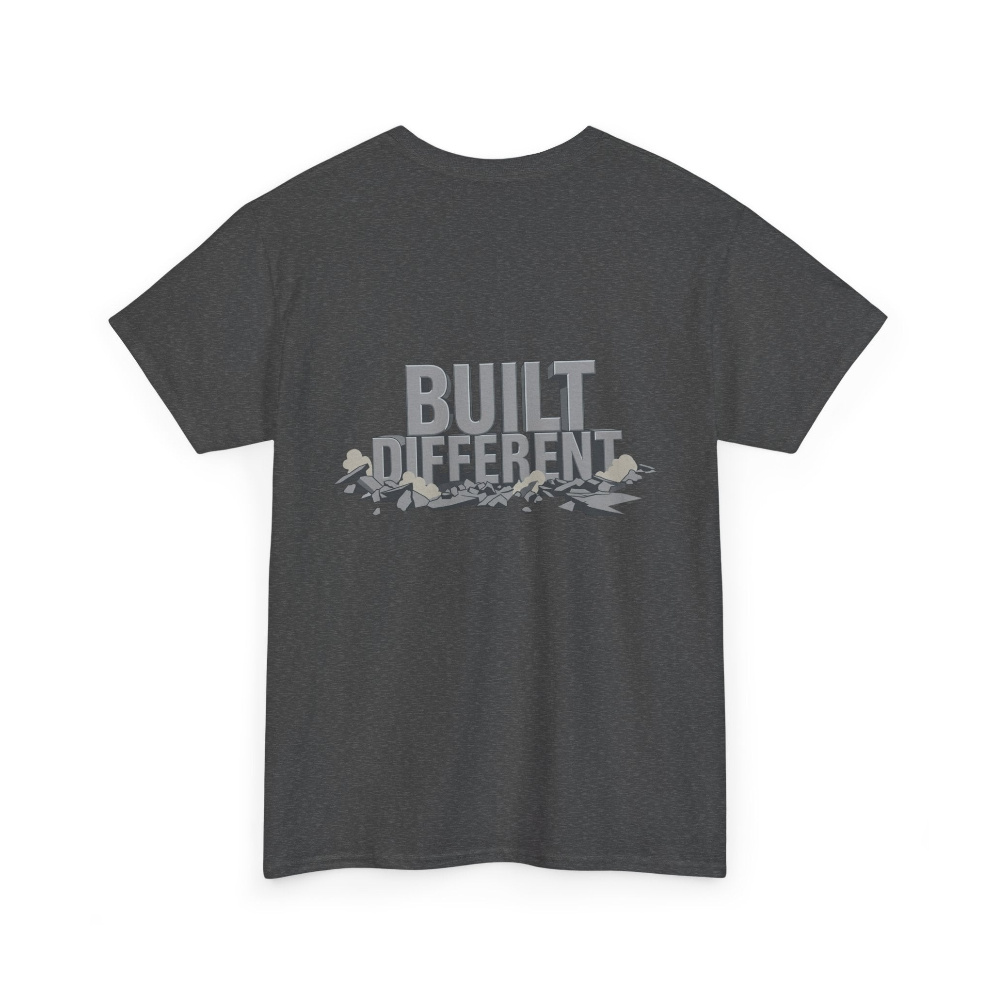 Built Different graphic tee | Flexing Arm Muscle T-Shirt